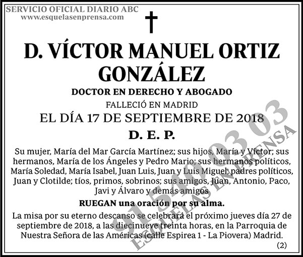 Víctor Manuel Ortiz González